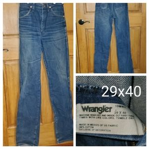 Wrangler rigid jeans